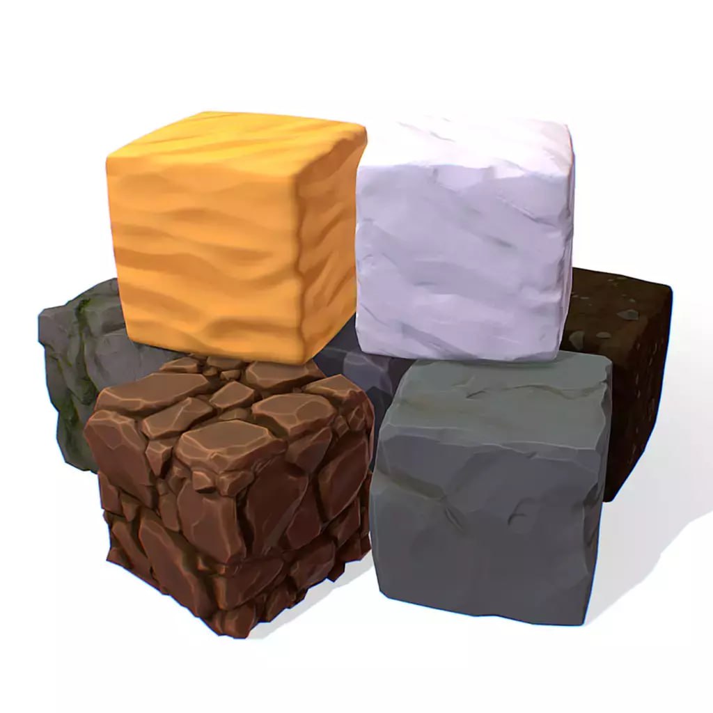Cube Bundle - PBR Handpainted Series📱 - изображение 2